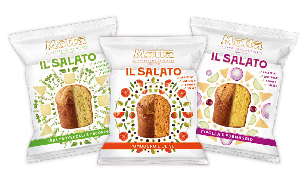 Motta ed il Panettoncino salato: L’azienda lancia una linea prodotto
