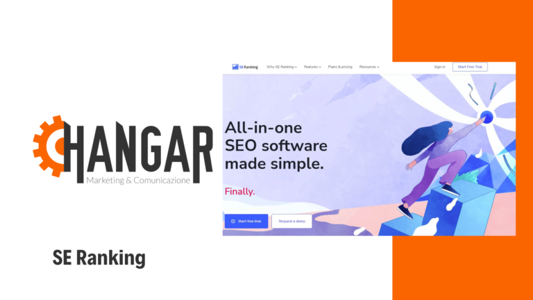 SE Ranking Home Page