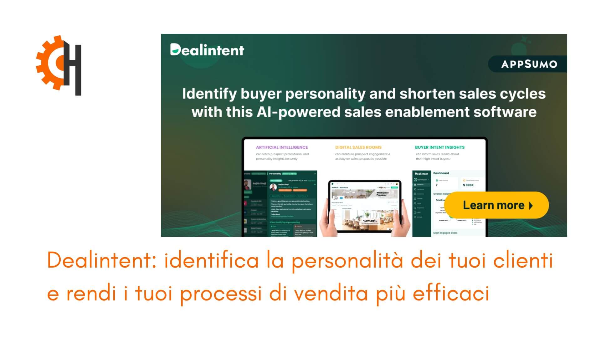 Dealintent: rendi efficaci le tue ricerche di mercato