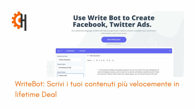 WriteBot Home Page
