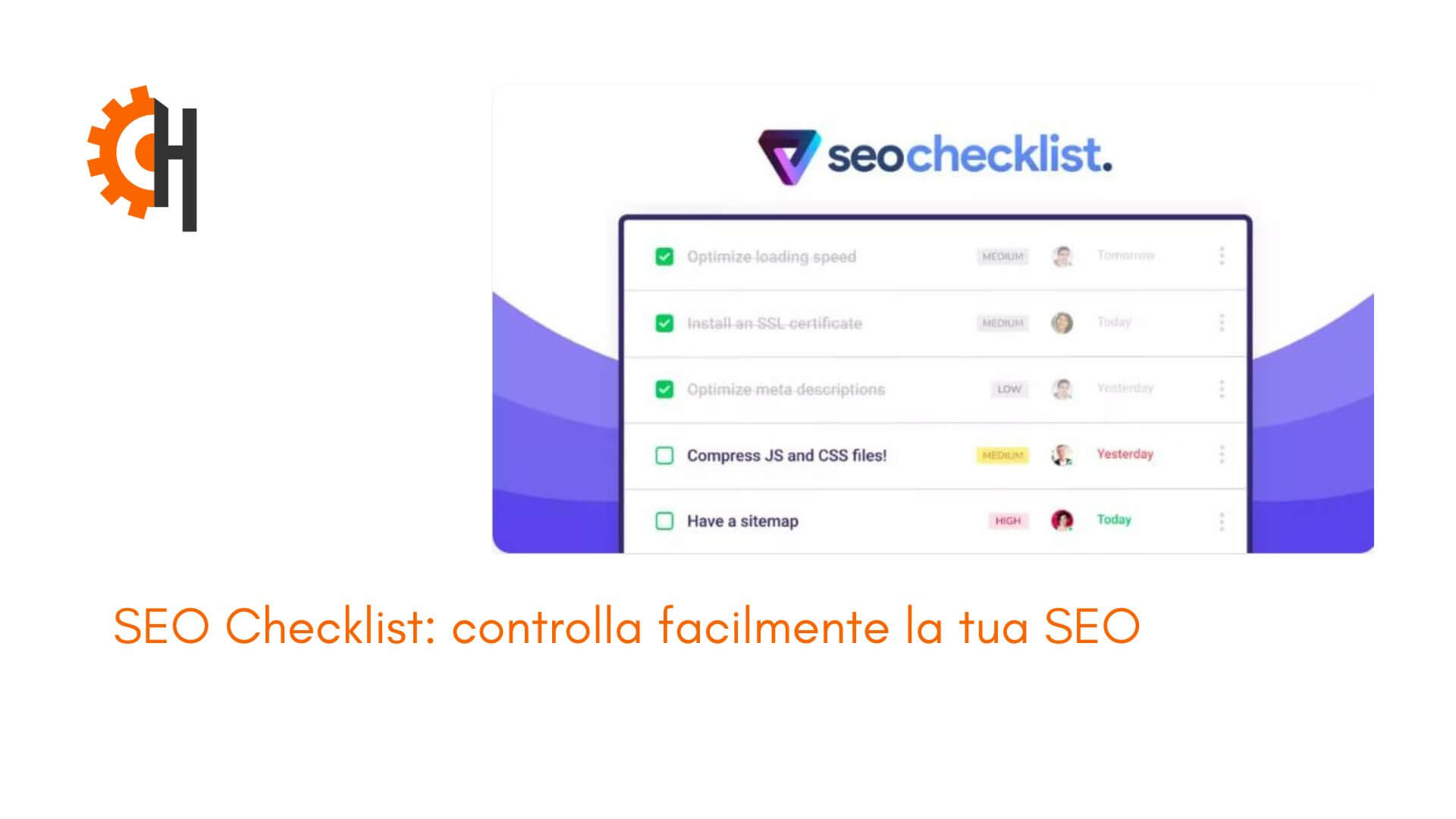 SEO Checklist: controlla facilmente la tua SEO