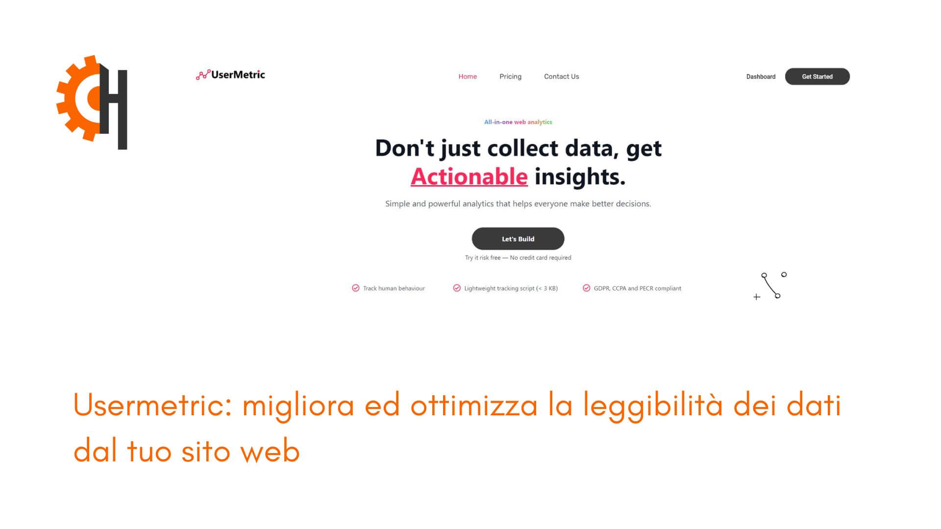 Usermetric: ottimizza la lettura dei dati del tuo sito