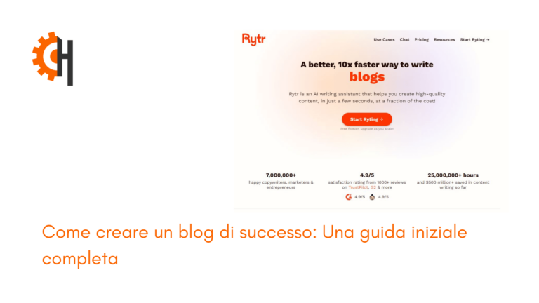 Rytr Home Page