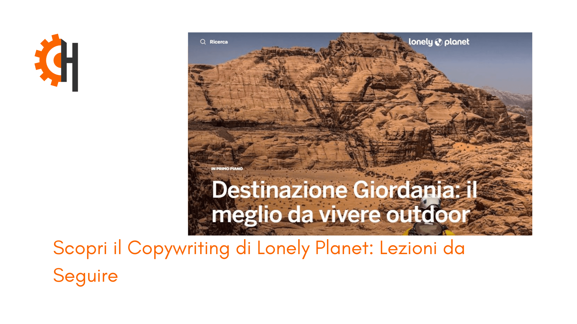 Il Copywriting del sito Lonely Planet