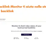 Backlink Monitor Home Page