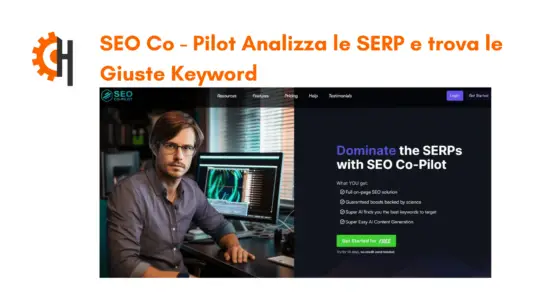 SEO Co Pilot: Analizza le SERP e trova le Keyword