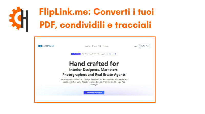 FlipLink.me - Home Page