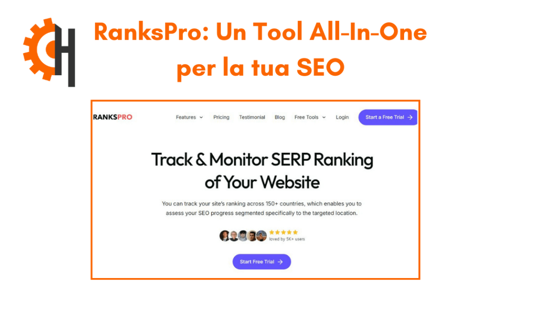 RanksPro: Un Tool All-In-One per la tua SEO