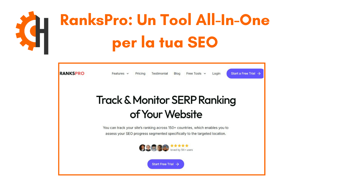 RanksPro Home Page