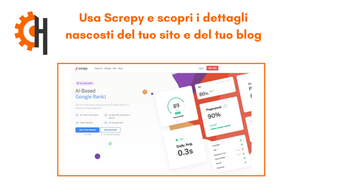 Usa Screpy e scopri i dettagli nascosti del tuo sito