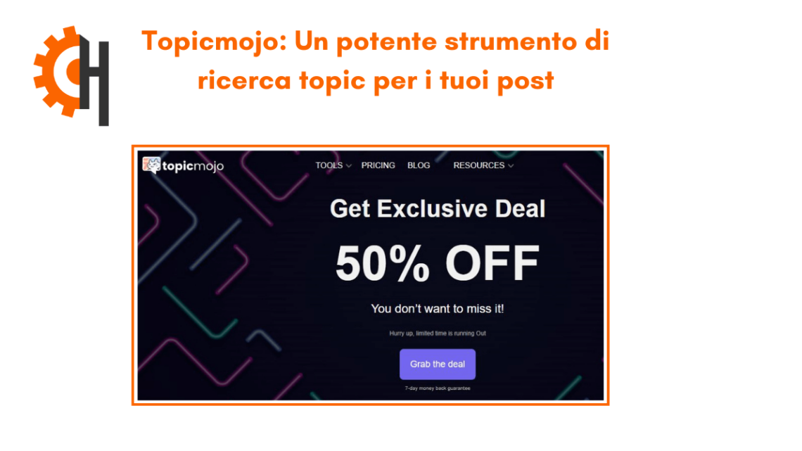 Topicmojo: Un tool potente per la ricerca dei tuoi topic