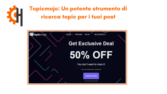 Topicmojo: Un tool potente per la ricerca dei tuoi topic