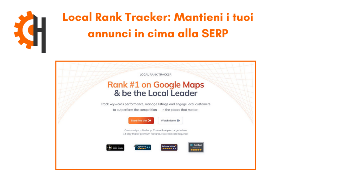 Local Rank Tracker: I tuoi annunci in cima alla SERP