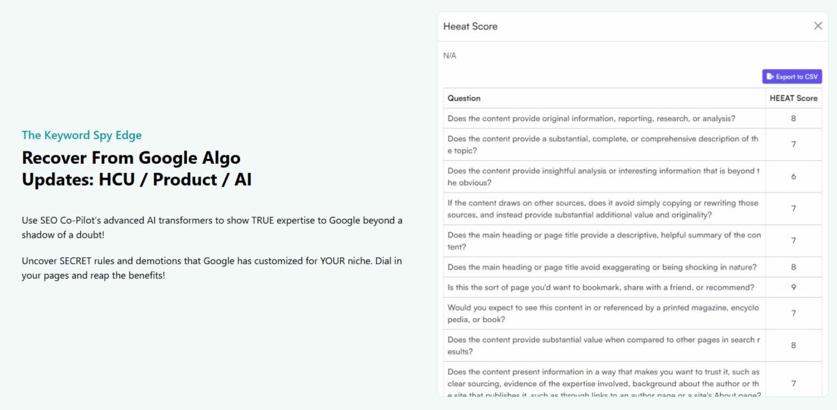 Heat Score Keyword Discovery