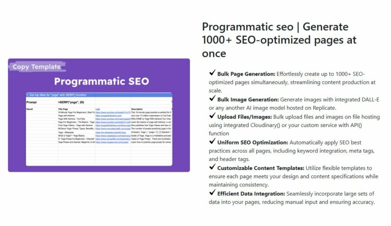 Programmatic SEO