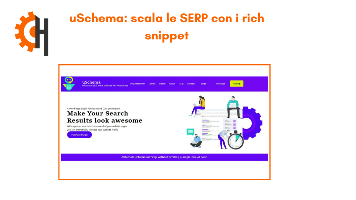 Con uSchema.io puoi scalare le SERP con i rich snippet