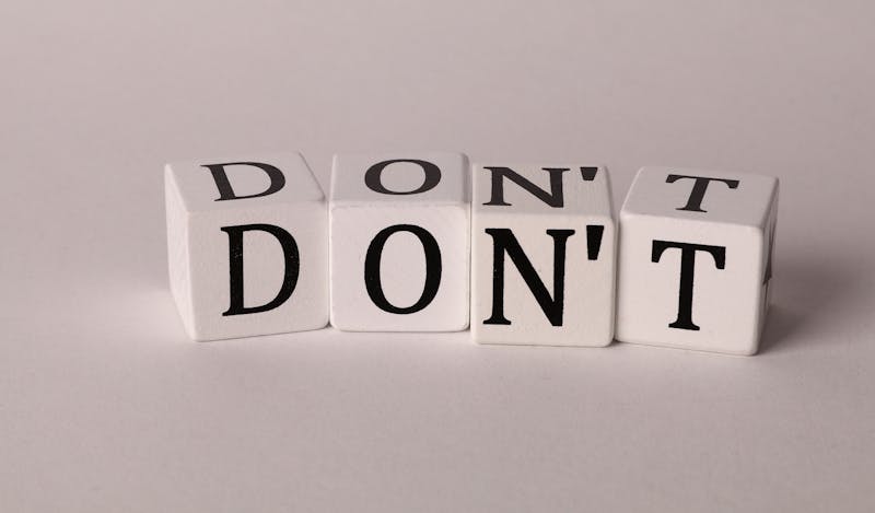 La punteggiatura - Errori da evitare